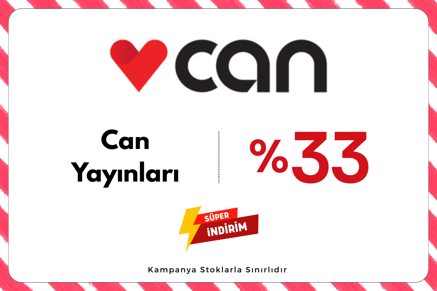 Can Yayınları %33 İndirim