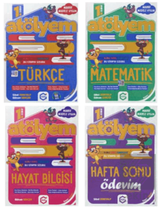 1. Sınıf 2. Dönem Atölyem Seti (4 Kitap)