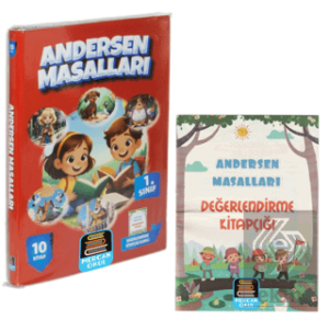 1. Sınıf Okuma Seti Andersen Masalları 10 Kitap + Değerlendirme Kitapçığı İlaveli