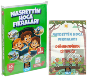 1. Sınıf Okuma Seti Nasrettin Hoca Fıkraları 10 Kitap + Değerlendirme Kitapçığı İlaveli