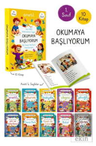 1. Sınıf Okumaya Başlıyorum ANETİL 10 Kitap