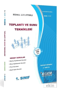 1. Sınıf Toplantı ve Sunu Teknikleri anlatımlı Soru Bankası(2.Yarıyıl) (1117)