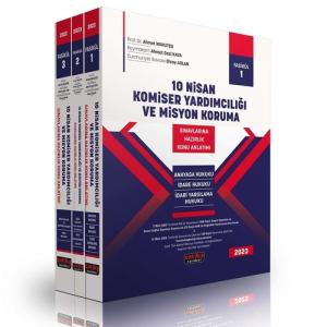 10 Nisan Komiser Yardımcılığı ve Misyon Koruma - 3 Kitap Takım