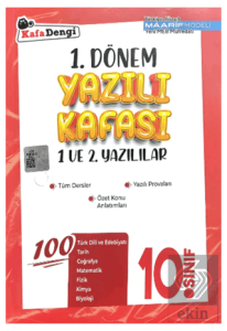 10. Sınıf 1. Dönem Yazılı Kafası