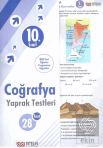 10. Sınıf Coğrafya Yaprak Testleri