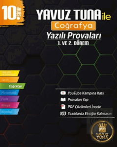 10. Sınıf Coğrafya Yazılı Provaları