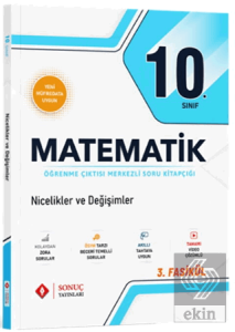 10. Sınıf Matematik Nicelikler ve Değişimler
