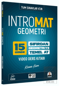 15 Günde İntroMat Geometri Video Ders Kitabı