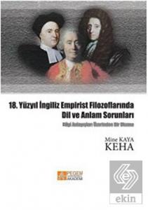 18. Yüzyıl İngiliz Empirist Filozoflarında Dil ve 