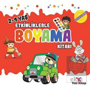 2-4 Yaş Etkinliklerle Boyama Kitabı 1