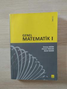 2. EL ÜRÜNDÜR!!!!! Genel Matematik 1