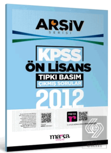 2012 KPSS Ön Lisans Arşiv Serisi Tıpkı Basım Çıkmış Sorular