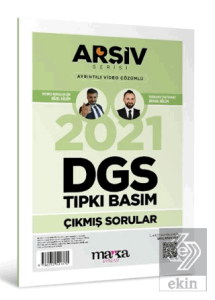 2021 DGS Arşiv Serisi Tıpkı Basım Çıkmış Sorular