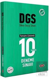 2021 DGS Tamamı Çözümlü 10 Deneme Sınavı