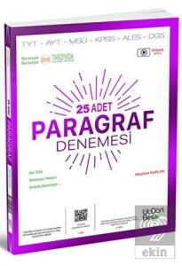 2021 TYT AYT MSÜ KPSS  ALES DGS 25 Adet Paragraf D