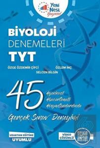 2021 TYT Biyoloji Denemeleri 45 Gerçek Sınav Deney