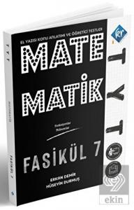 TYT Matematik El Yazısı Konu Anlatım ve Öğretici Testler Fasikül 7