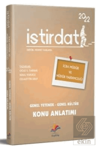 2022 İstirdat İcra Müdür ve Müdür Yardımcılığı Genel Yetenek - Genel Kültür Konu Anlatımı