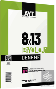 2023 AYT Biyoloji 8 Deneme Tamamı Video Çözümlü Ma