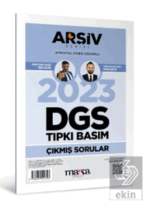 2023 DGS Arşiv Serisi Tıpkı Basım Çıkmış Sorular