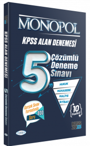 2023 KPSS-A Tamamı Çözümlü Fasikül 5 Deneme Sınavı