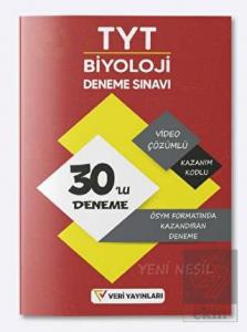 2023 TYT Biyoloji ÖSYM Formatında Video Çözümlü Ye