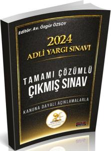 2024 Adli Yargı Sınavı HUKAL Tamamı Çözümlü Çıkmış Sınav Soruları