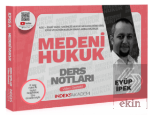 2024 KPSS A Grubu Medeni Hukuk Video Ders Notları