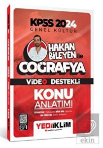 2024 KPSS Hakan Bileyen ile Coğrafya Video Destekl