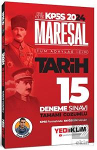 2024 KPSS Mareşal Genel Kültür Tarih Tüm Adaylar İ