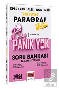 2024 KPSS YKS MSÜ Bay Panik Yok Paragraf Zor Seviy
