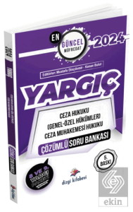 2024 Yargıç Ceza Hukuku (Genel- Özel Hükümler), Ceza Muhakemesi Hukuku Çözümlü Soru Bankası