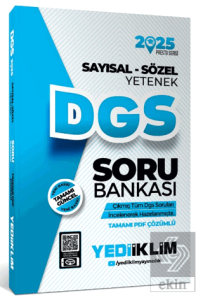 2025 DGS Prestij Serisi Sayısal-Sözel Yetenek Tamamı PDF Çözümlü Soru Bankası