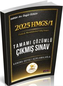 2025 HMGS 1 Sınavı HUKAL Tamamı Çözümlü Çıkmış Sınav Soruları