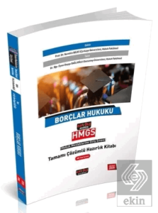 2025 HMGS Borçlar Hukuku Hazırlık Kitabı Çözümlü