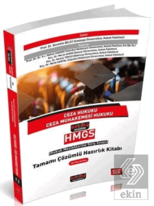 2025 HMGS Ceza ve Ceza Muhakemesi Hukuku Hazırlık Kitabı Çözümlü