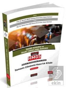 2025 HMGS İdare Hukuku ve İdari Yargılama Hukuku Hazırlık Kitabı Çözümlü
