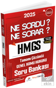 2025 Hukuk Atölyesi HMGS Hakimlik Genel Kamu Hukuku Ne Sordu Ne Sorar Soru Bankası Çözümlü