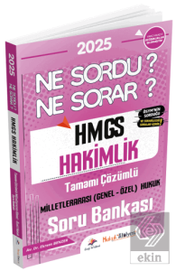 2025 Hukuk Atölyesi HMGS Milletlerarası Hukuk Ne Sordu Ne Sorar Soru Bankası Çözümlü