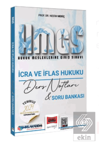 2025 Hukuk Mesleklerine Giriş Sınavı İcra ve İflas Hukuku Ders Notları & Soru Bankası