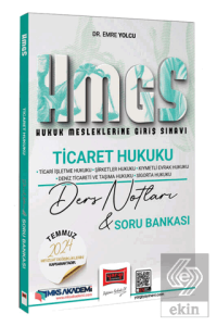 2025 Hukuk Mesleklerine Giriş Sınavı Ticaret Hukuku Ders Notları ve Soru Bankası