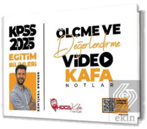 2025 KPSS Eğitim Bilimleri Ölçme ve Değerlendirme Video Kafa Notlar