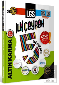 2025 LGS ilk Çeyrek 5 Farklı Yayın 5 Farklı Deneme Sınavı Video Çözümlü