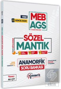 2025 MEB-AGS Anamorfik Sözel Mantık Soru Bankası