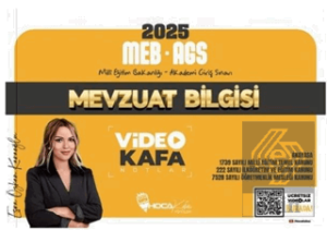 2025 MEB AGS Mevzuat Bilgisi Video Kafa Notlar