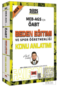 2025 MEB-AGS ÖABT Beden Eğitimi ve Spor Öğretmenliği Konu Anlatımı Fairplay Serisi