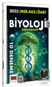 2025 MEB AGS ÖABT Biyoloji Öğretmenliği 10 Deneme