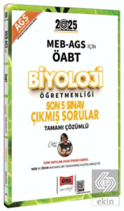 2025 MEB-AGS ÖABT Biyoloji Öğretmenliği Son 5 Sınav Çıkmış Sorular