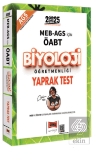 2025 MEB-AGS ÖABT Biyoloji Öğretmenliği Yaprak Test