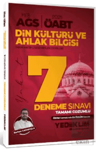 2025 MEB AGS ÖABT Din Kültürü ve Ahlak Bilgisi Öğretmenliği Tamamı Çözümlü 7 Deneme Sınavı